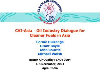 CAI-Asia – Oil Industry Dialogue for Cleaner Fuels in Asia