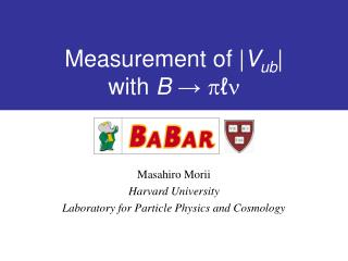 Measurement of | V ub | with B → p ℓ n
