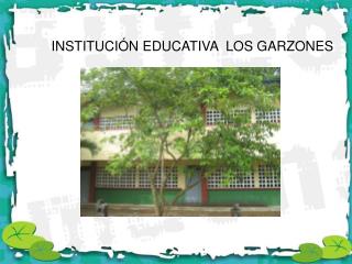 INSTITUCIÓN EDUCATIVA LOS GARZONES