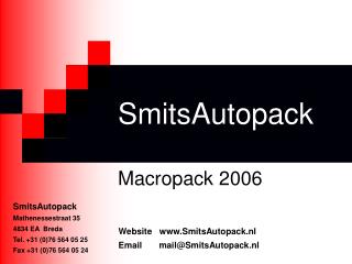 SmitsAutopack