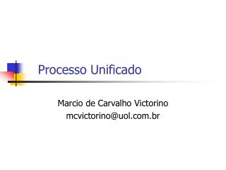 Processo Unificado