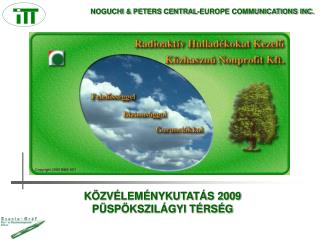 KÖZVÉLEMÉNYKUTATÁS 2009 PÜSPÖKSZILÁGYI TÉRSÉG