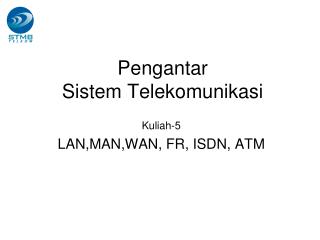 Pengantar Sistem Telekomunikasi