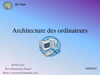 Architecture des ordinateurs