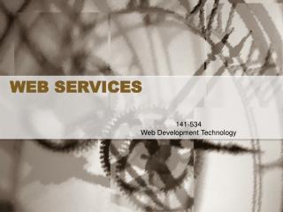 WEB SERVICES