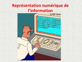 Représentation numérique de l’information