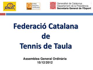 Federació Catalana de Tennis de Taula