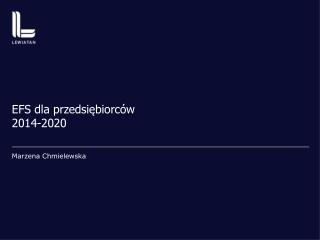 EFS dla przedsiębiorców 2014-2020