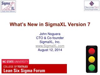 What’s New in SigmaXL Version 7