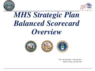 MHS Strategic Plan Balanced Scorecard Overview