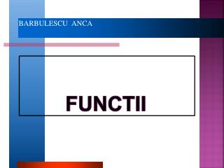 Functii