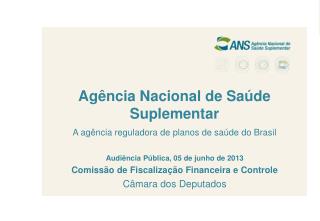 Agência Nacional de Saúde Suplementar