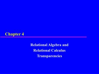 Chapter 4