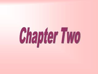 Chapter Two