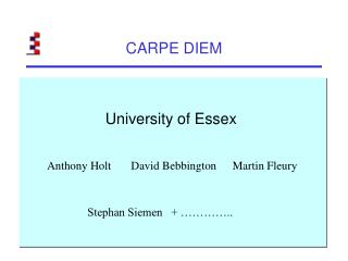 CARPE DIEM