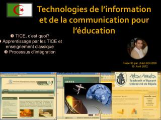 Technologies de l’information et de la communication pour l’éducation