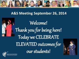 A&amp;S Meeting September 26, 2014