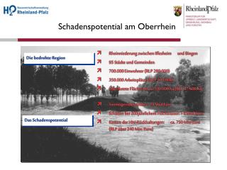 Schadenspotential am Oberrhein