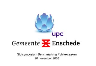 Slotsymposium Benchmarking Publiekszaken 20 november 2008