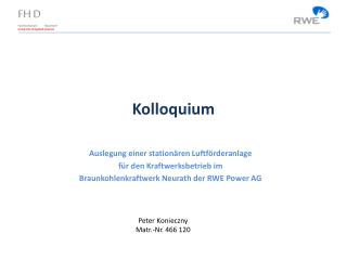 Kolloquium