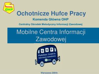 Mobilne Centra Informacji Zawodowej