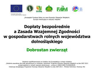 Dobrostan zwierząt