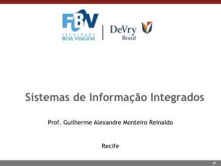 Sistemas de Informação Integrados