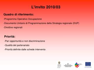 L’invito 2010/03