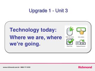 Technology today: Where we are, where we’re going.