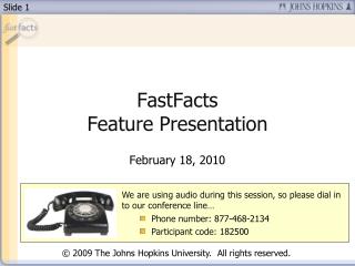 FastFacts Feature Presentation