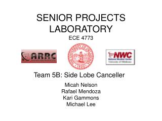 SENIOR PROJECTS LABORATORY ECE 4773