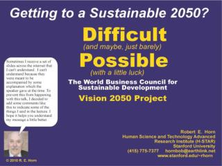 Bob Horn helps organizations…