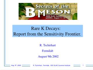 Rare K Decays: Report from the Sensitivity Frontier.