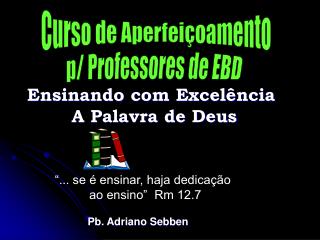 Curso de Aperfeiçoamento