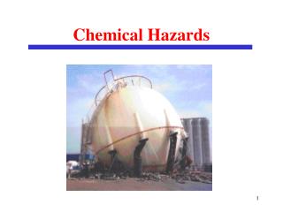 Chemical Hazards