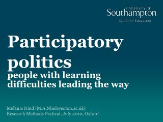 Participatory politics