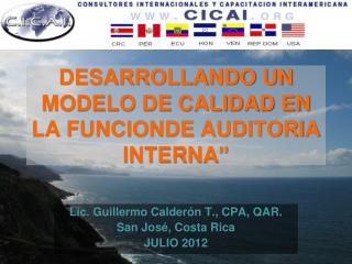 DESARROLLANDO UN MODELO DE CALIDAD EN LA FUNCIONDE AUDITORIA INTERNA”