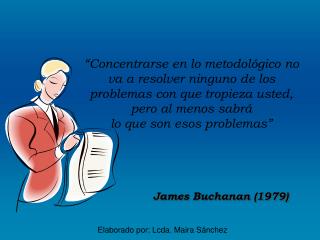 James Buchanan (1979)