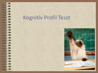 Kognitív Profil Teszt