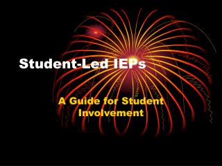 Student-Led IEPs