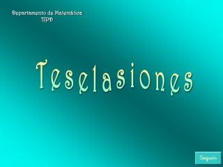 Teselasiones