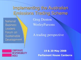 Implementing the Australian Emissions Trading Scheme