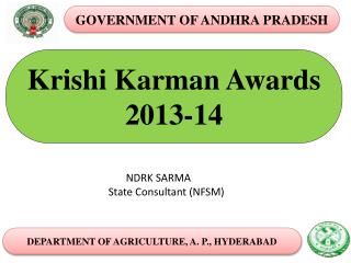 Krishi Karman Awards 2013-14