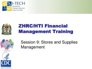 ZHRC/HTI Financial Management Training