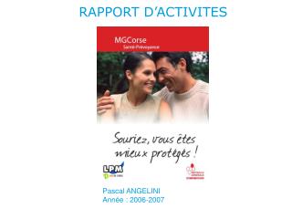 RAPPORT D’ACTIVITES