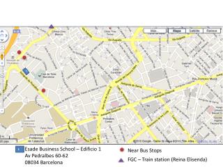 Esade Business School – Edificio 1 Av Pedralbes 60-62 08034 Barcelona