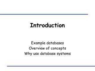Introduction