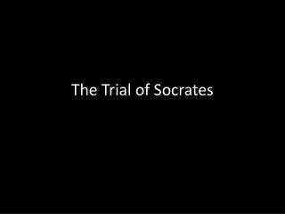 The Trial of Socrates