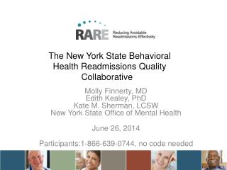 The New York State Behavioral Health Readmissions Quality Collaborative