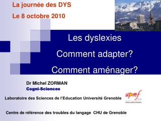 Laboratoire des Sciences de l’Education Université Grenoble